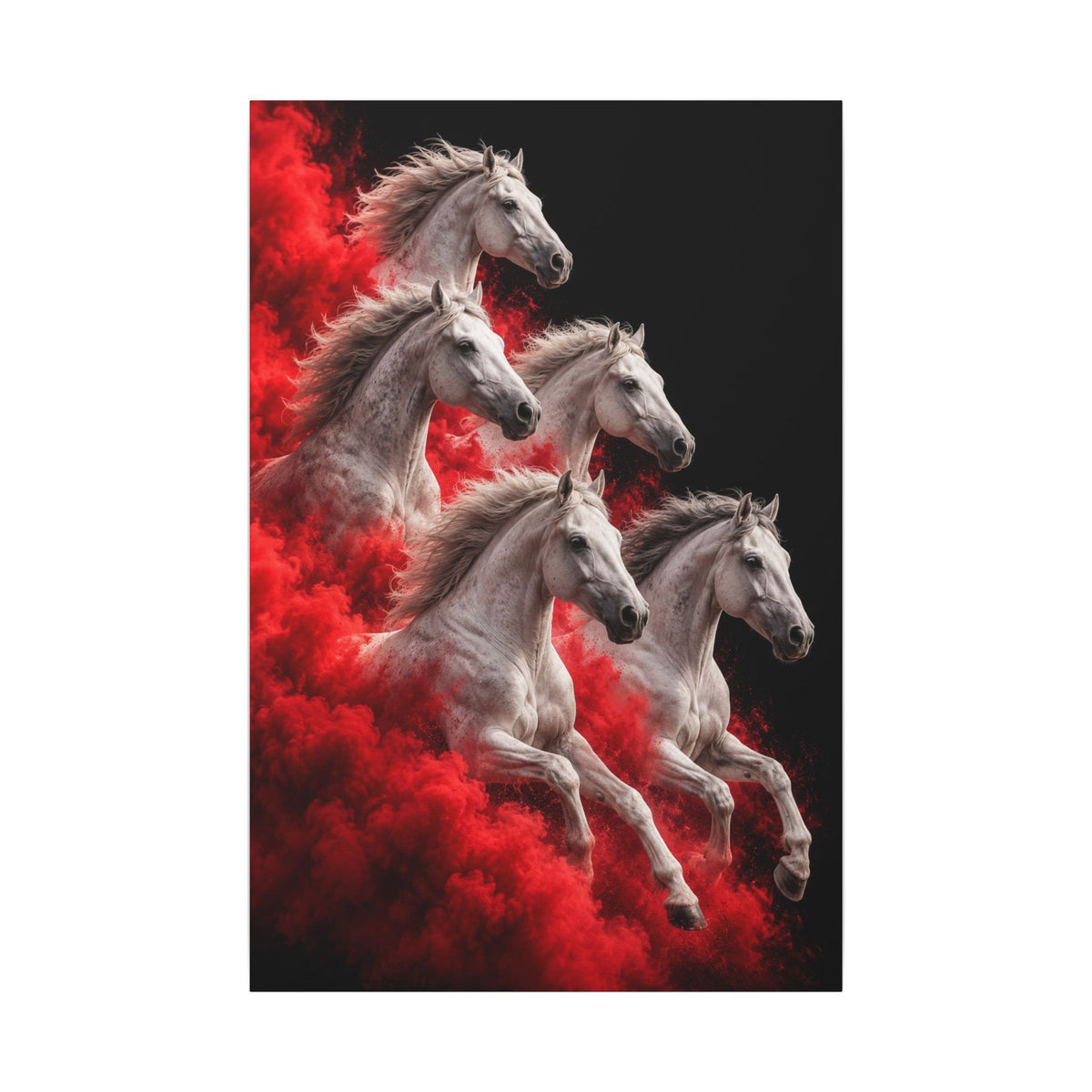 Stampede - Horse Wall Art | Canvas