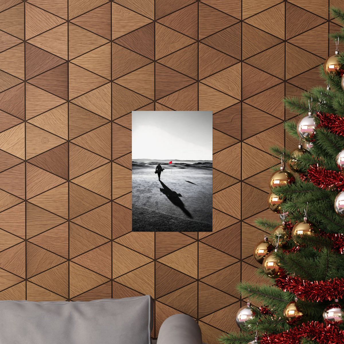 The Walk - Golf Course Wall Art | Matte Poster