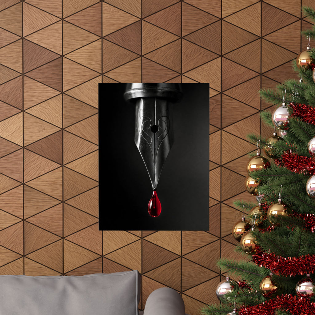 The First Drop - Professional Office Art | Matte Poster