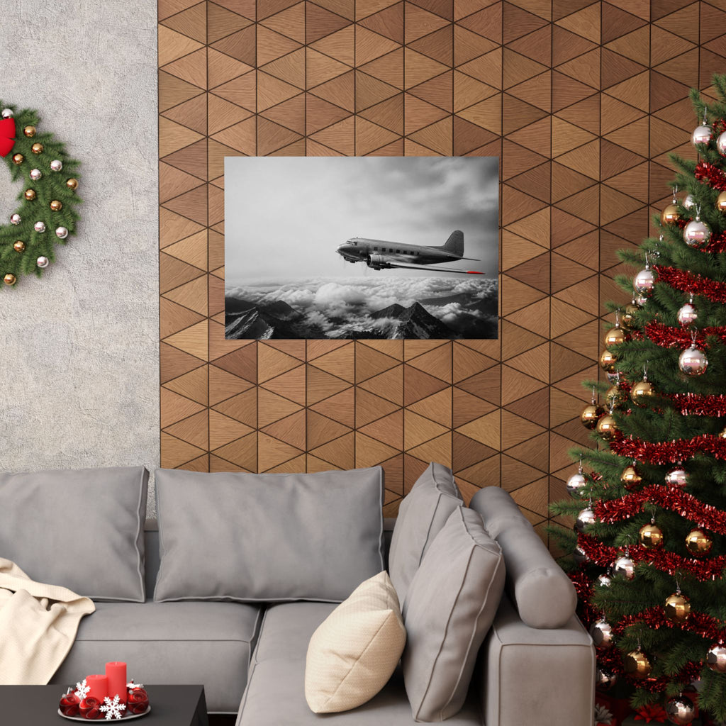 Be Above the Noise - Above Bed Decor | Matte Poster (Landscape)