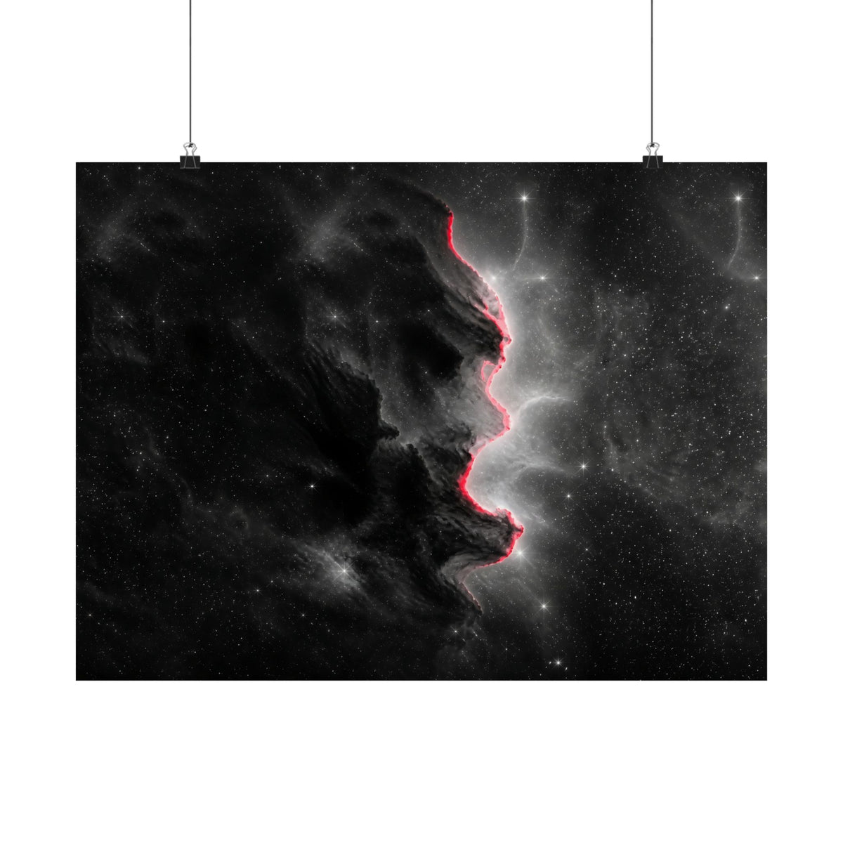 Cosmic River - Space Wall Art | Matte Poster (Landscape)