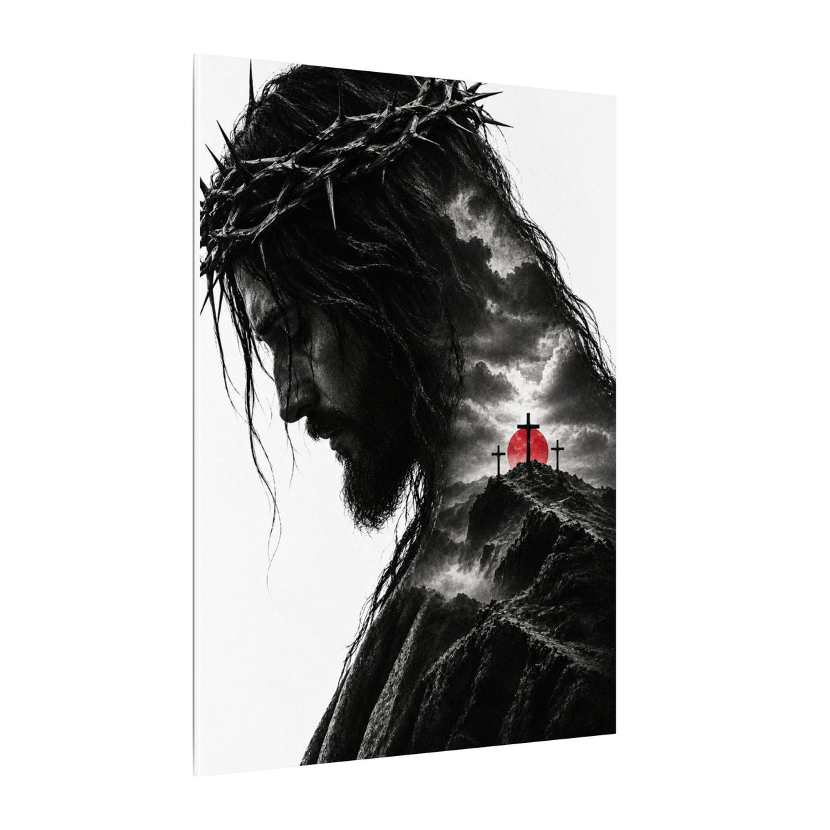 Three Crosses - Christian Wall Art | Canvas
