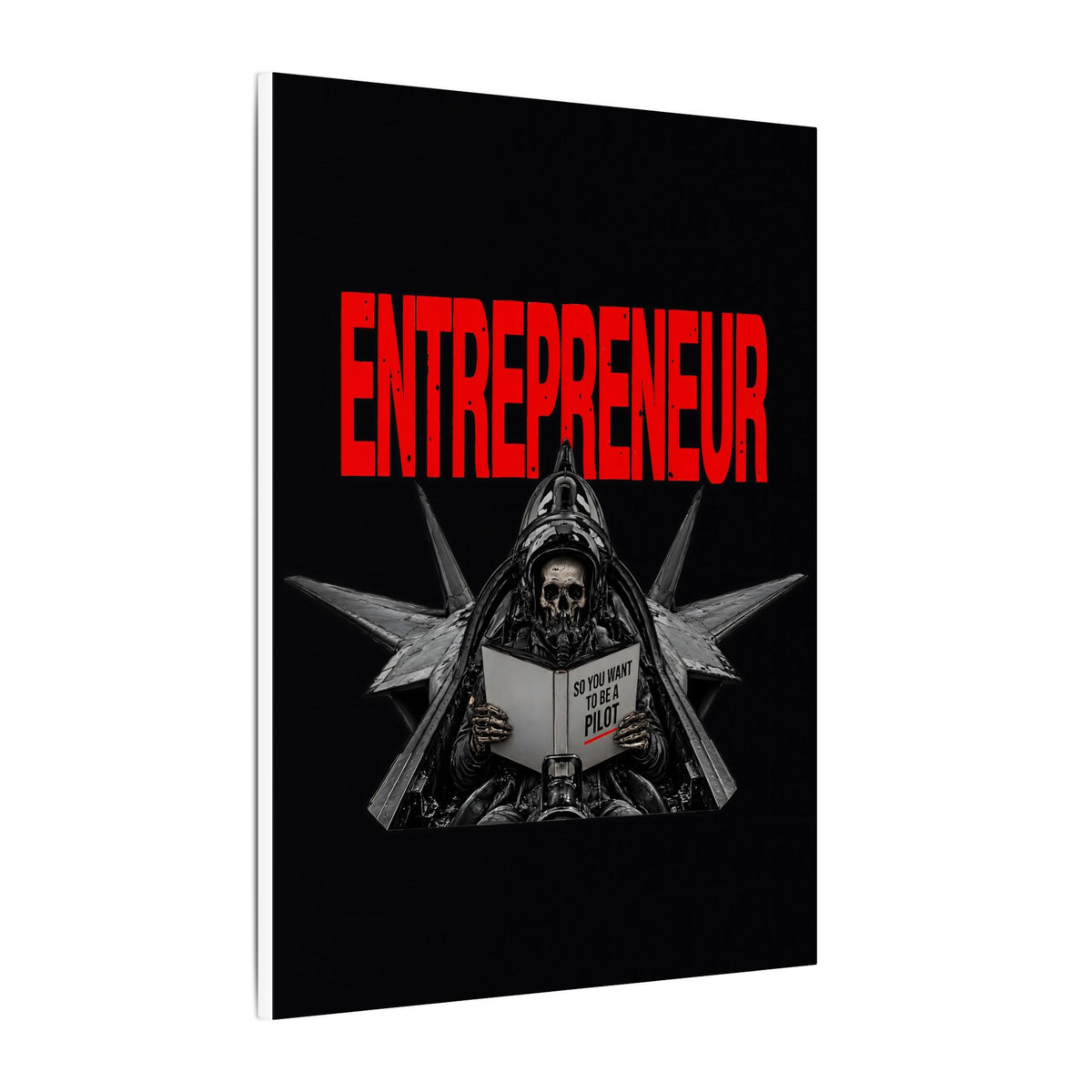 Entrepreneur - Skeleton Wall Art | Canvas