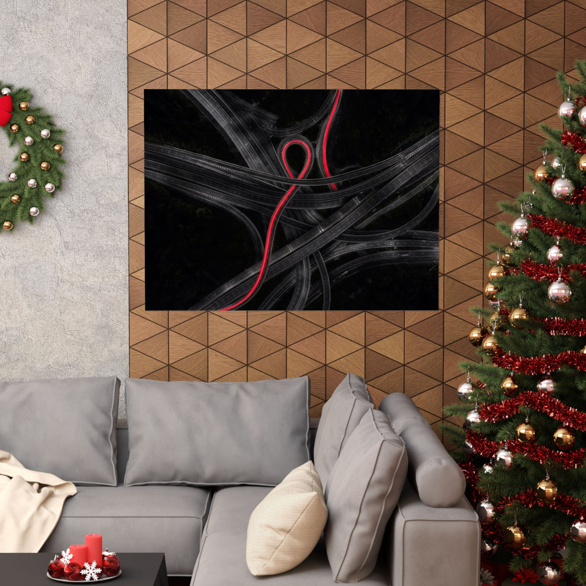 The Route - Car Wall Art | Matte Poster (Landscape)