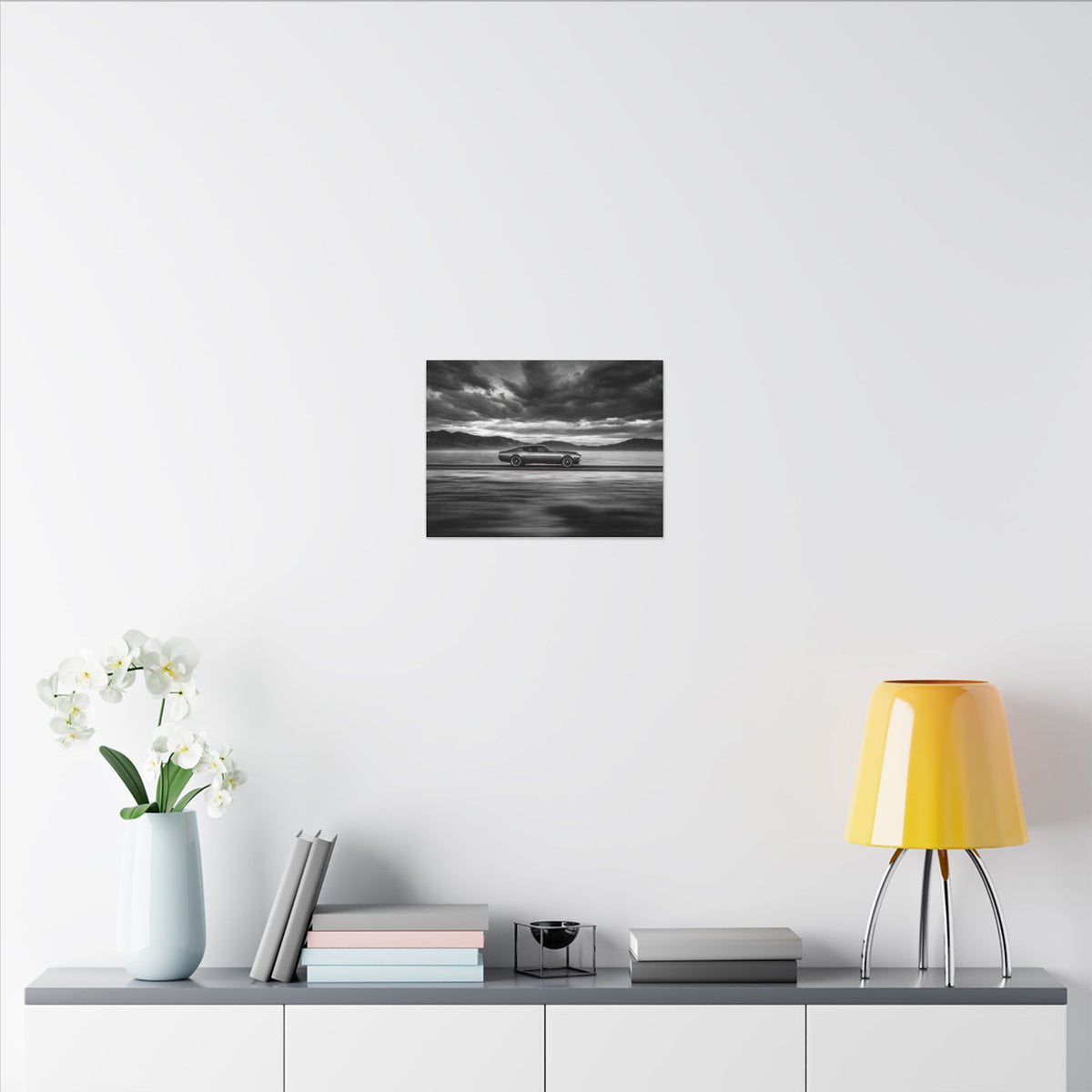 Open Road Velocity - Muscle Car Wall Art | Canvas (Landscape)