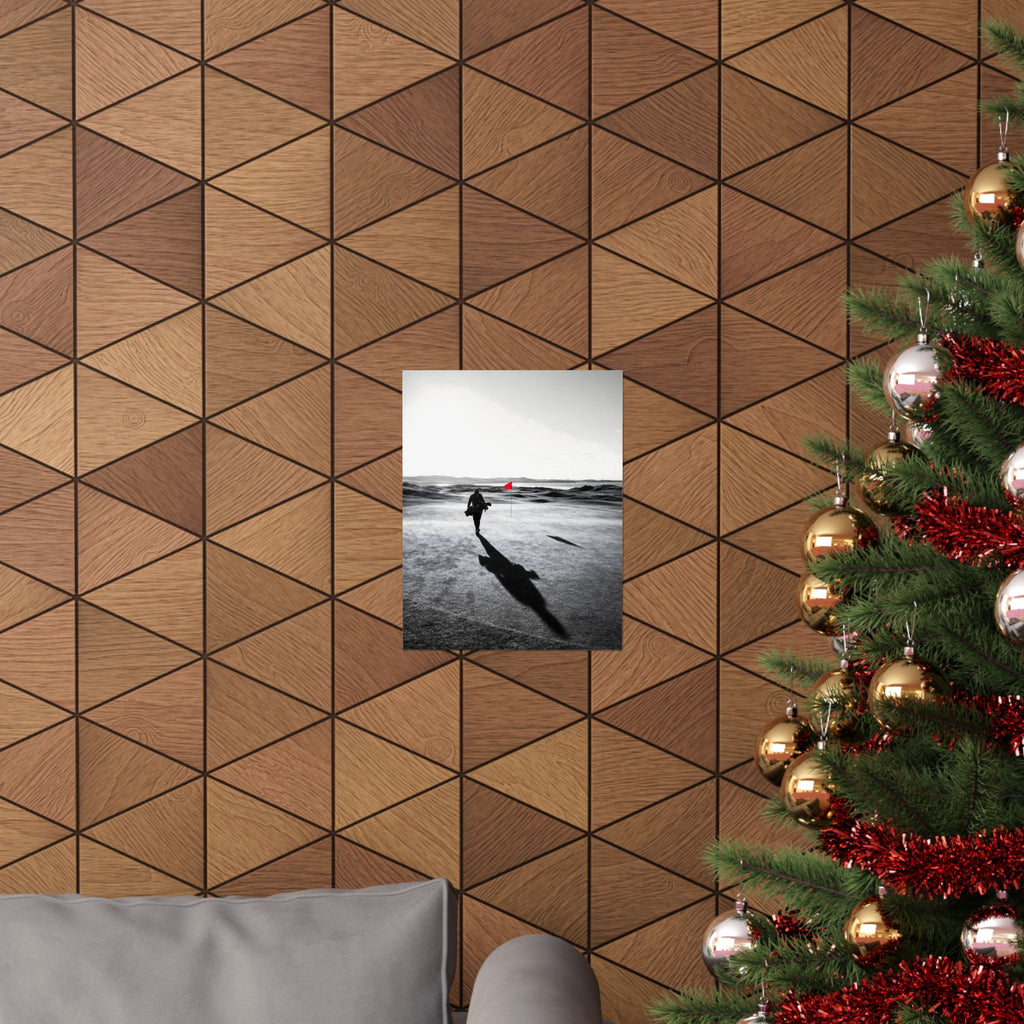 The Walk - Golf Course Wall Art | Matte Poster