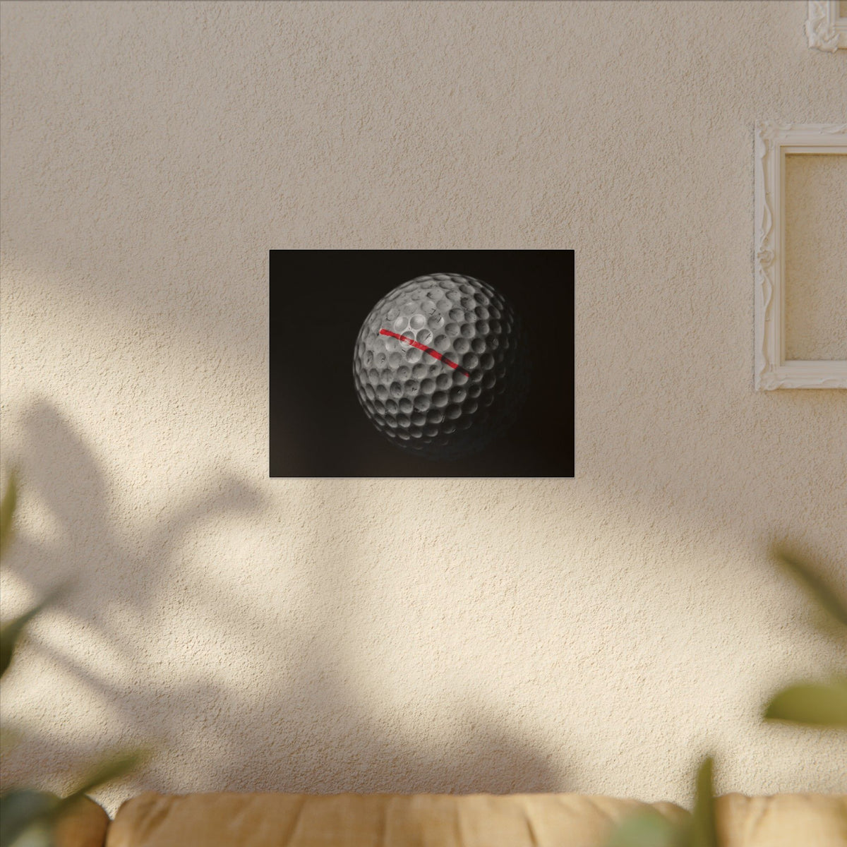 Still in Play - Golf Artwork | Canvas (Landscape)