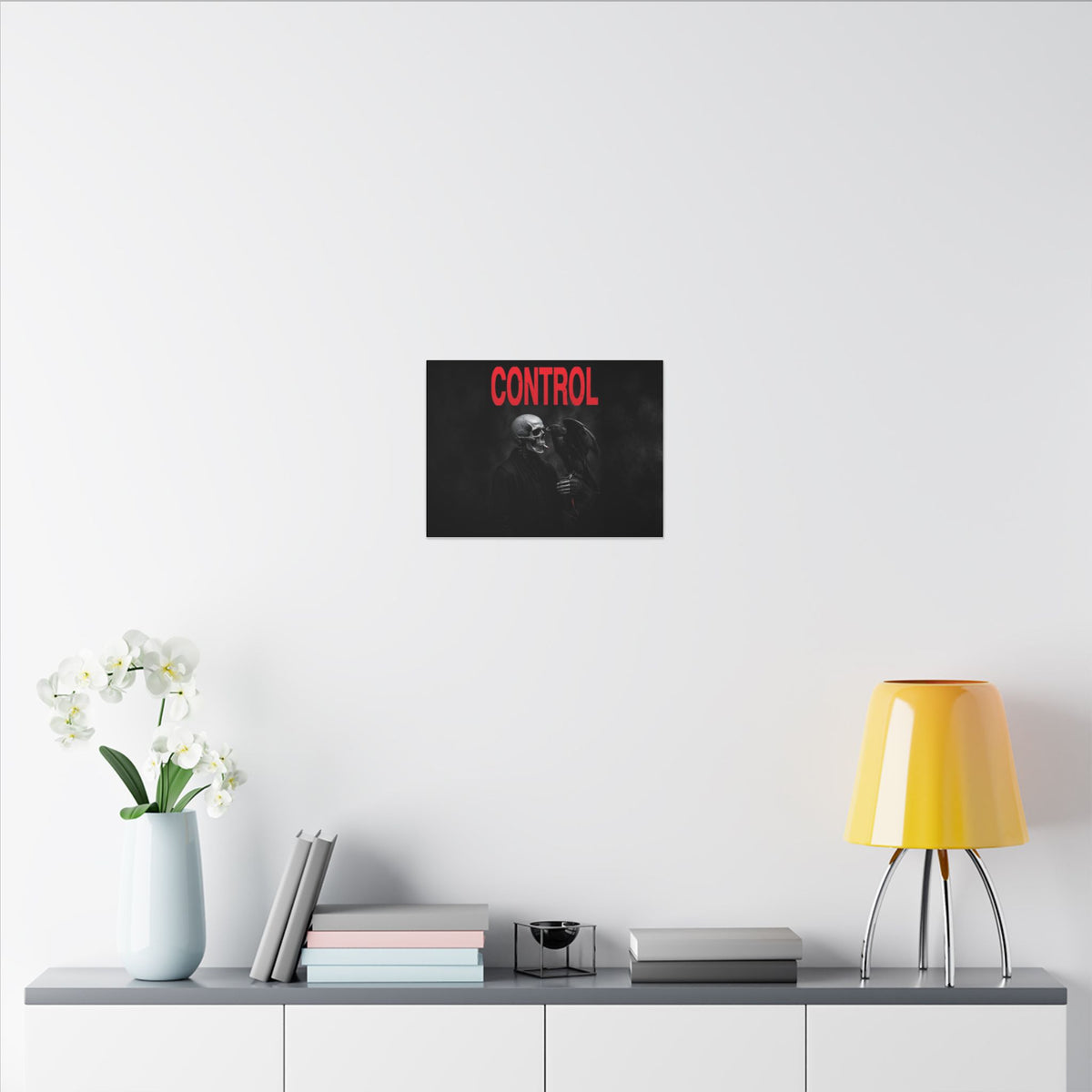 Control - Gothic Raven Artwork | Canvas (Landscape)