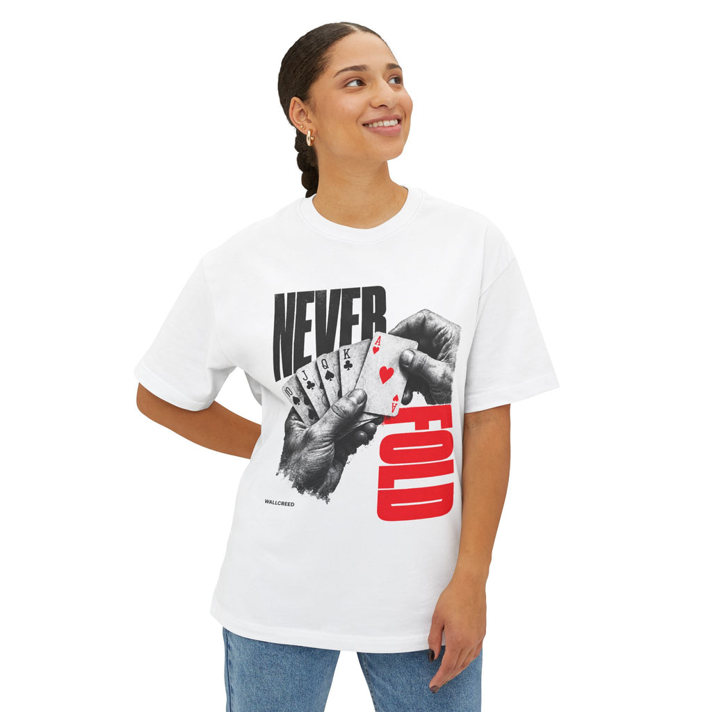 Never Fold | Heavyweight Tee