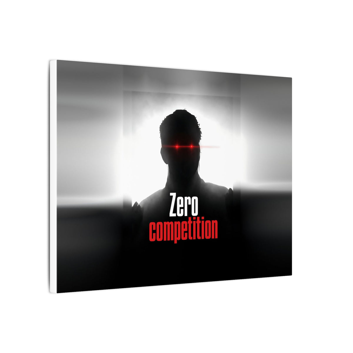 Zero Competition - Men's Office Wall Art | Canvas (Landscape)