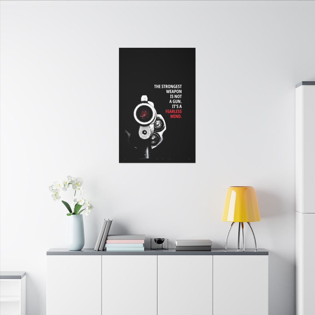 A Fearless Mind - Mindset Wall Art | Canvas