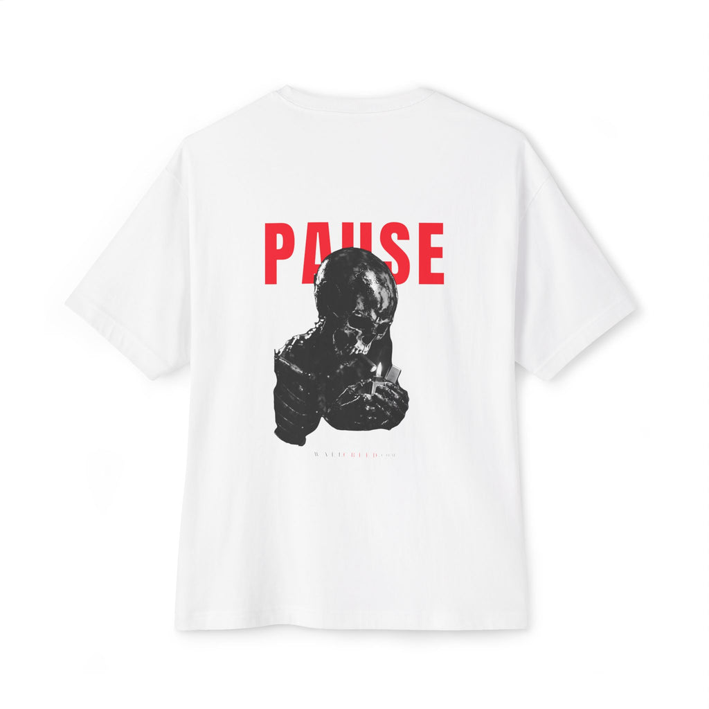 Pause | Heavyweight Tee (Back Print)