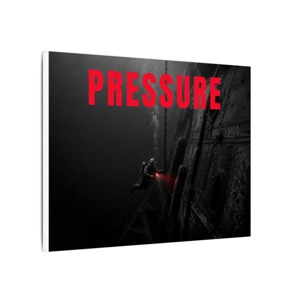 Control the Pressure - Gym Wall Art | Canvas (Landscape)