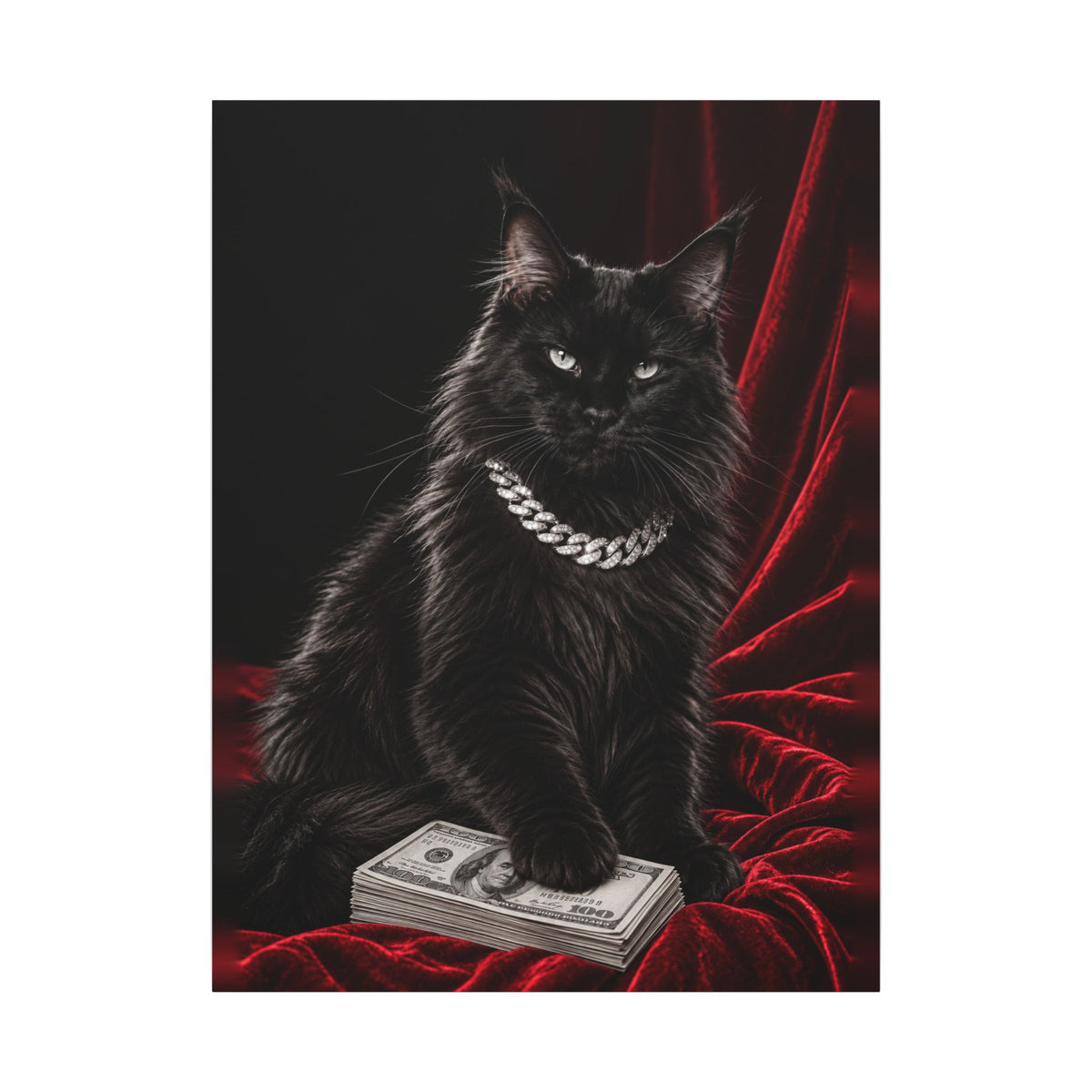 Cat Cash - Meme Wall Art | Canvas