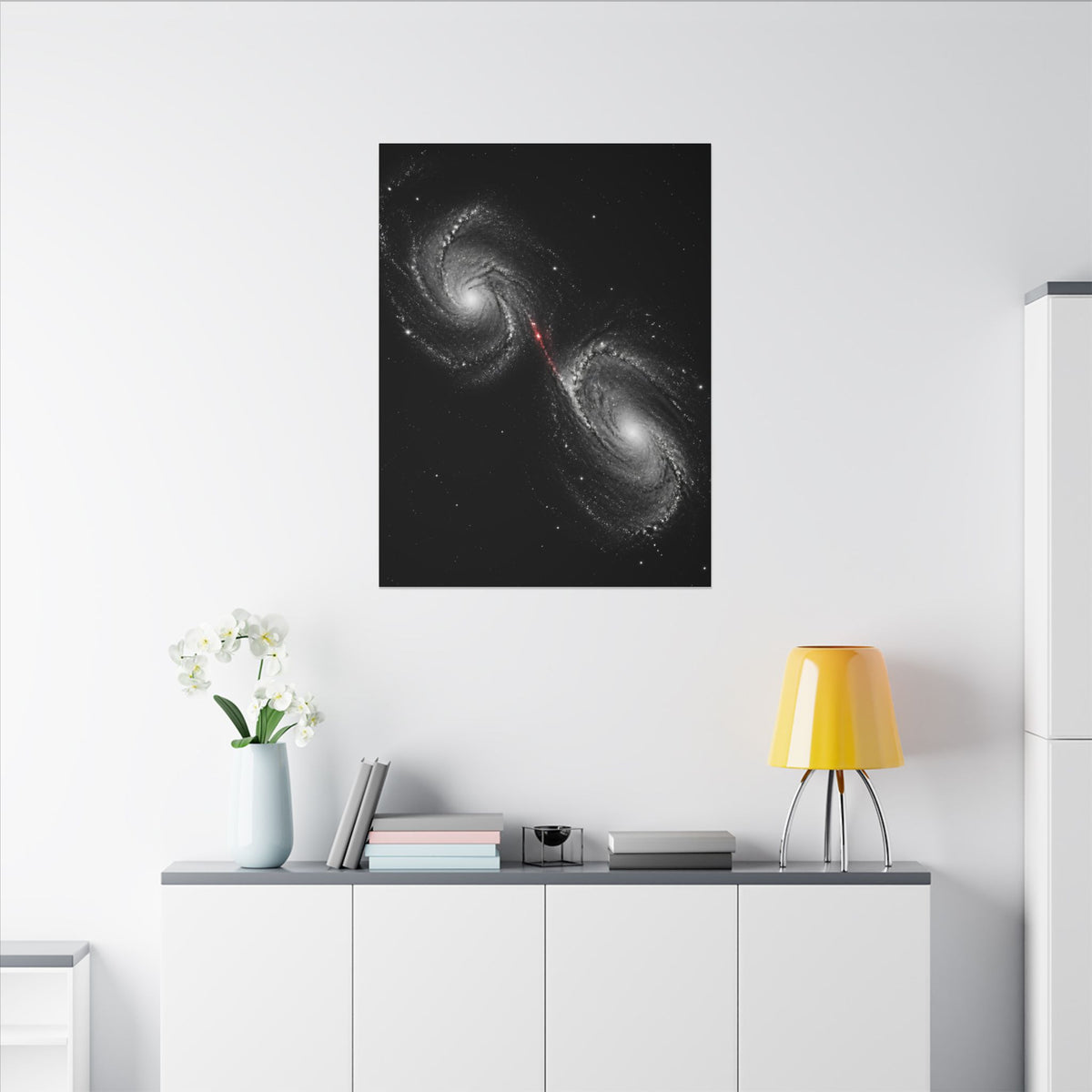 Collision Course - Space Wall Art | Canvas