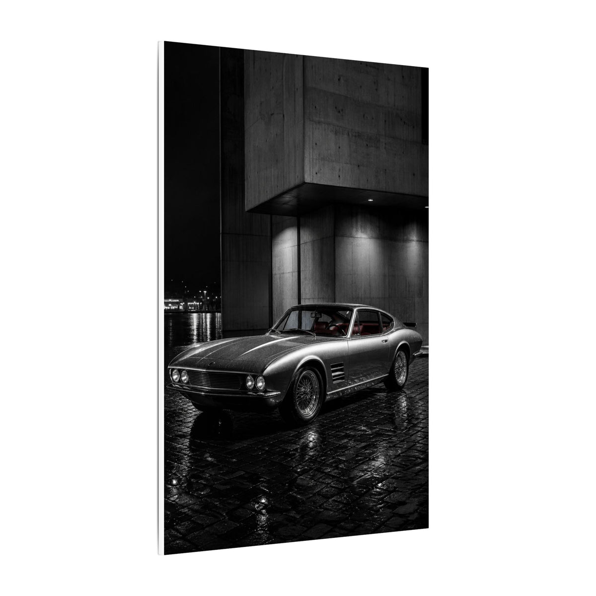 Midnight Grand Tourer - Vintage Car Wall Art | Canvas