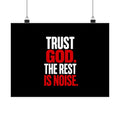 Trust God - Christian Wall Art | Matte Poster (Landscape)