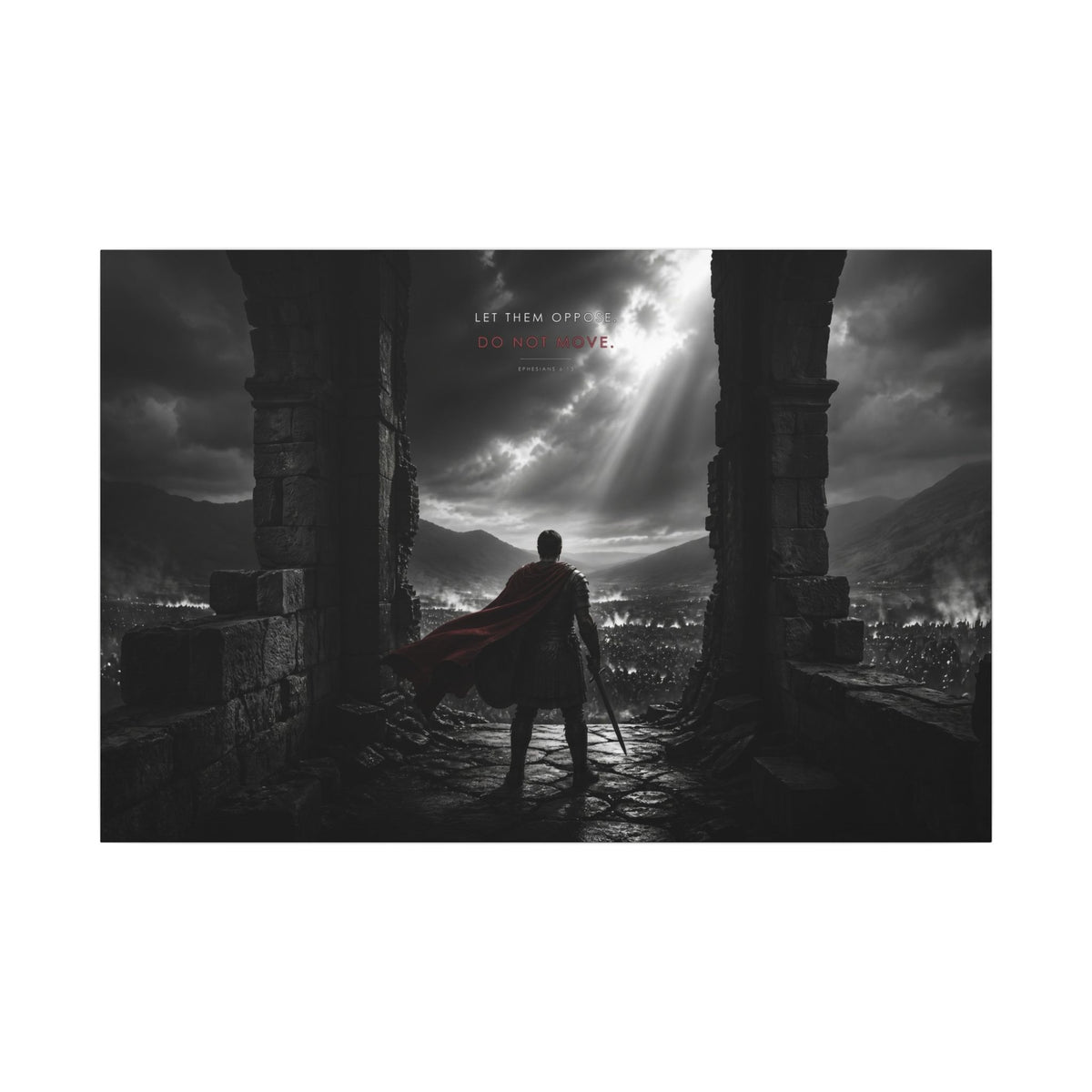 Stand Firm - Armor of God Wall Art | Canvas (Landscape)