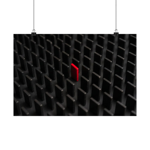Break the Pattern - Business Wall Art | Matte Poster (Landscape)
