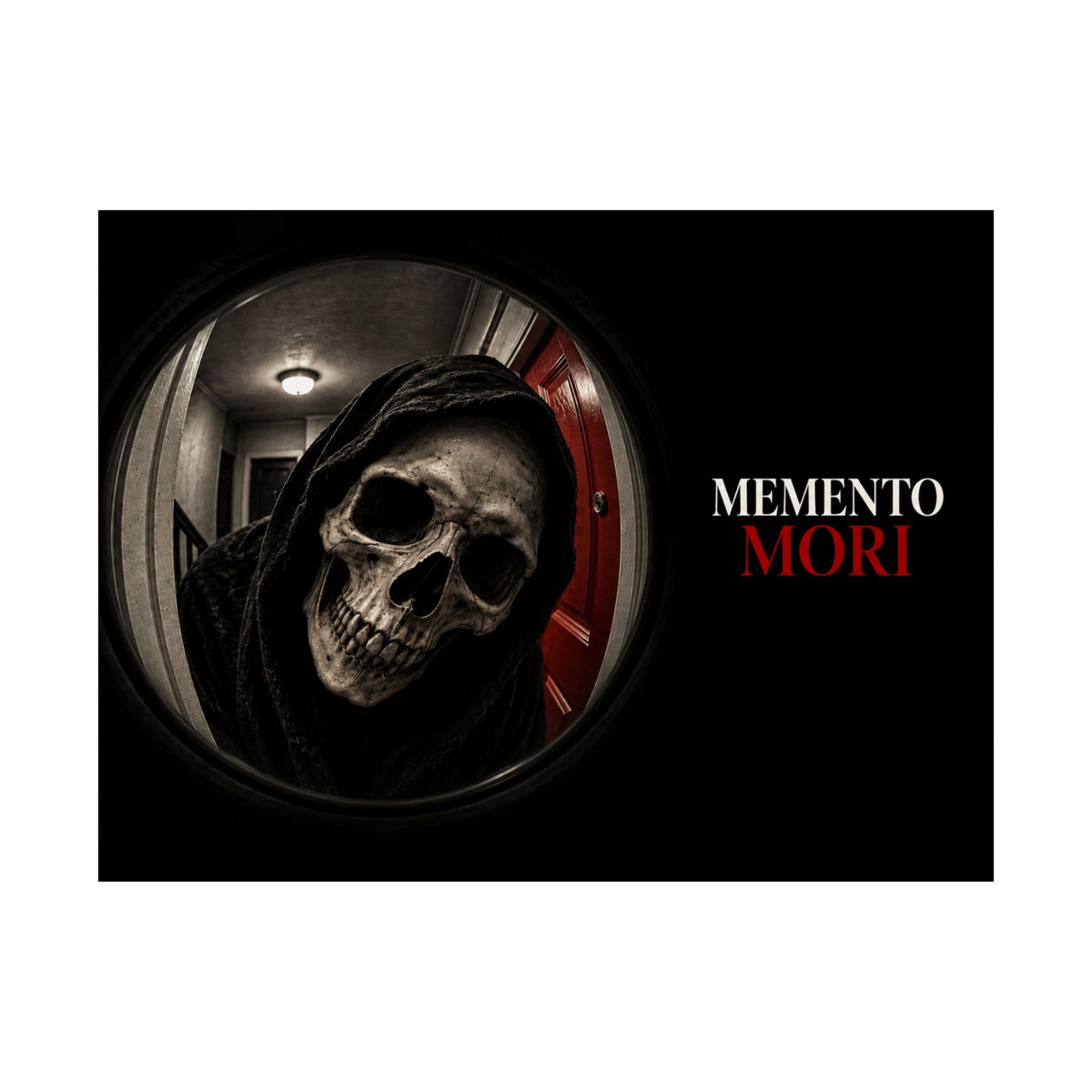 Memento Mori - Dark Wall Art | Matte Poster (Landscape)