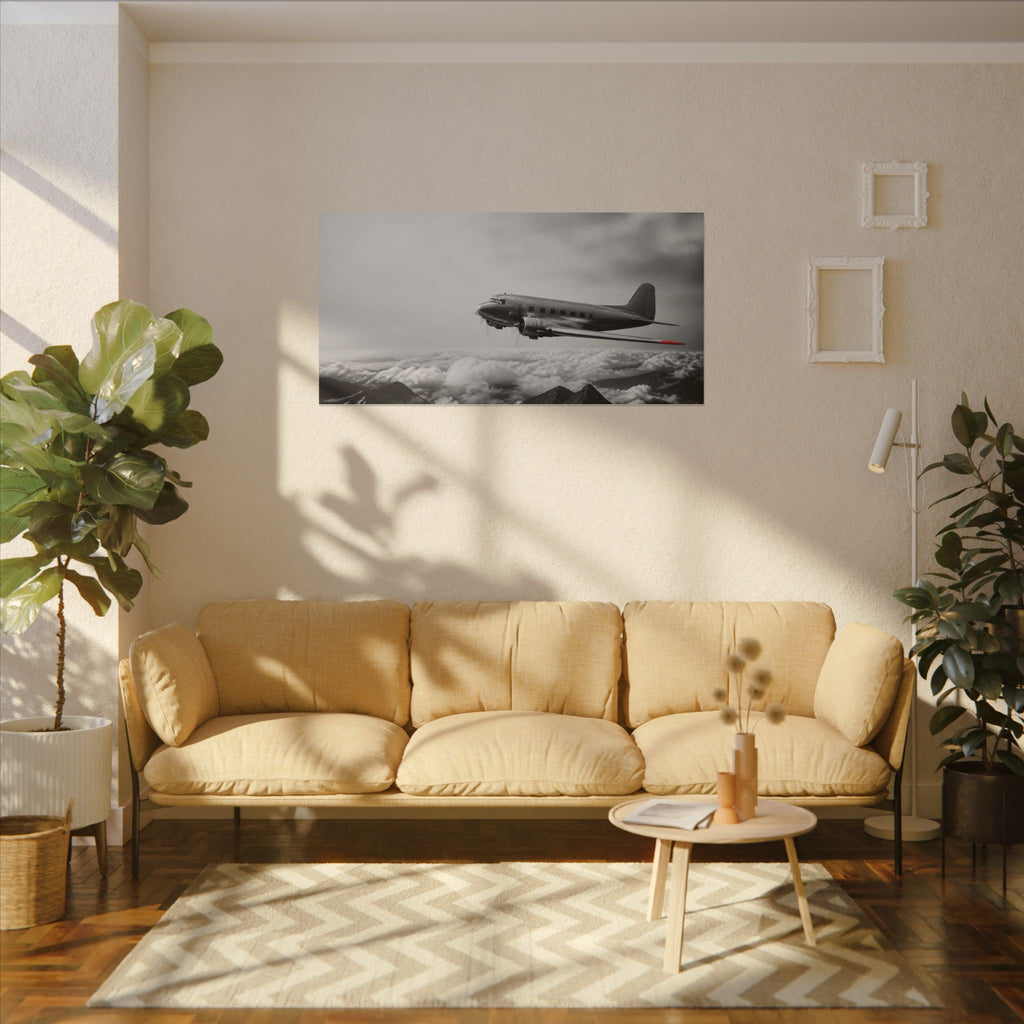 Be Above the Noise - Above Bed Decor | Canvas (Panoramic)