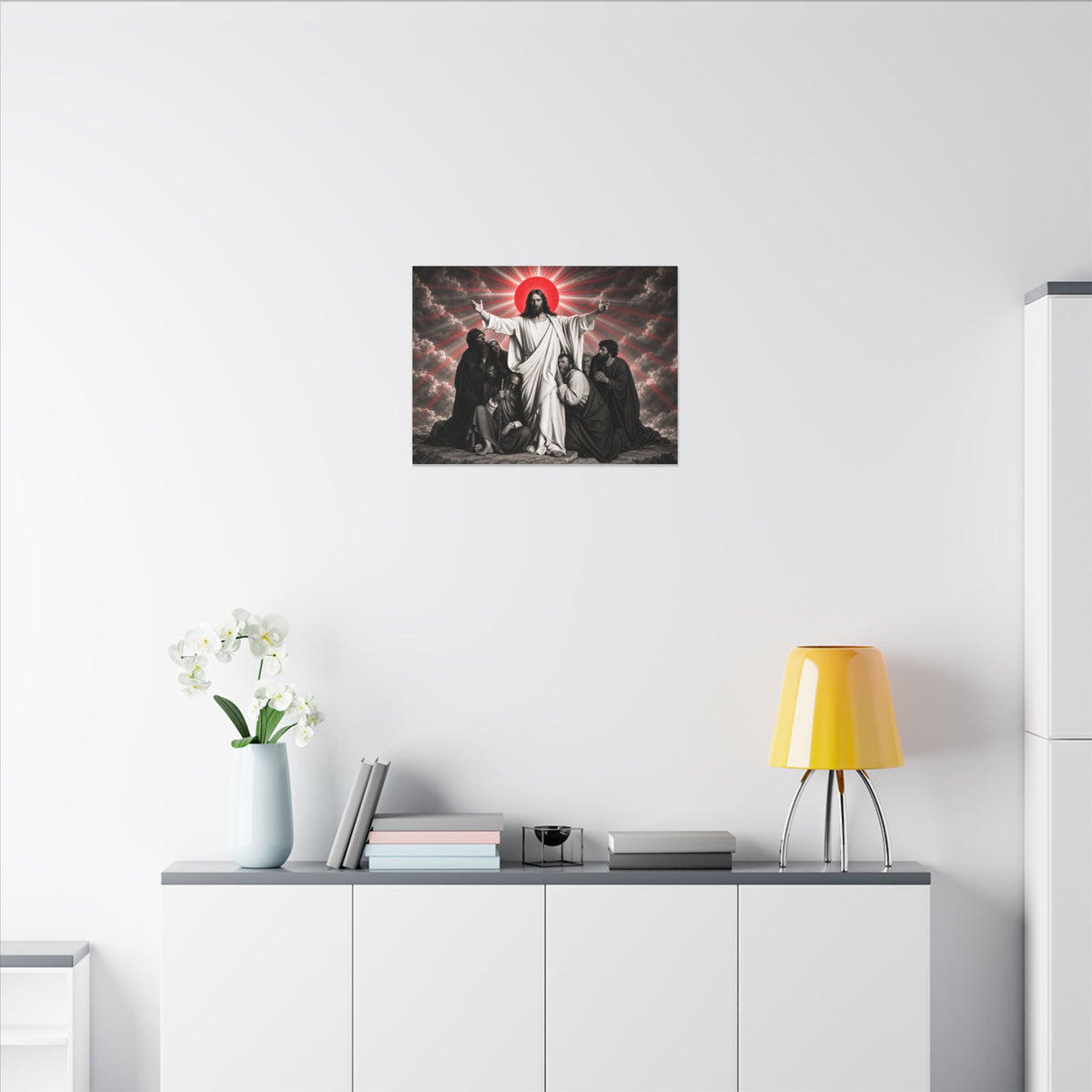 Christ and the Disciples - Christian Wall Art | Canvas (Landscape)