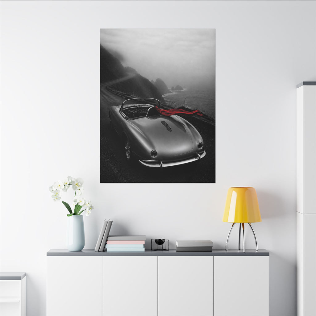 Coastal Roadster - Classic Car Wall Art | Canvas