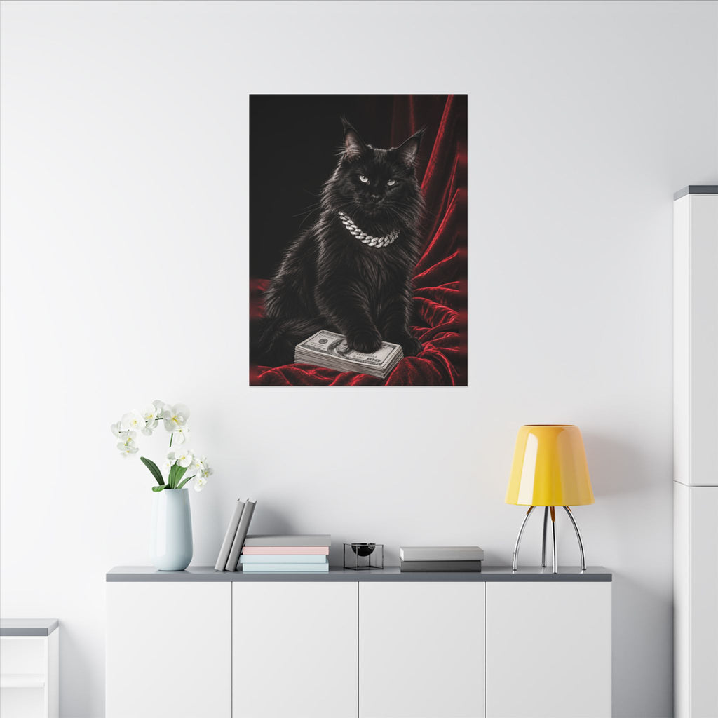 Cat Cash - Meme Wall Art | Canvas