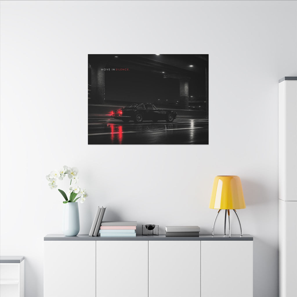 Move in Silence - Car Wall Art | Canvas (Landscape)