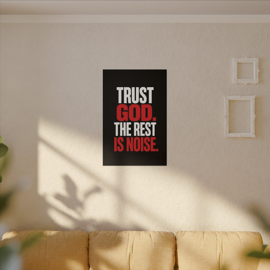 Trust God - Christian Wall Art | Canvas