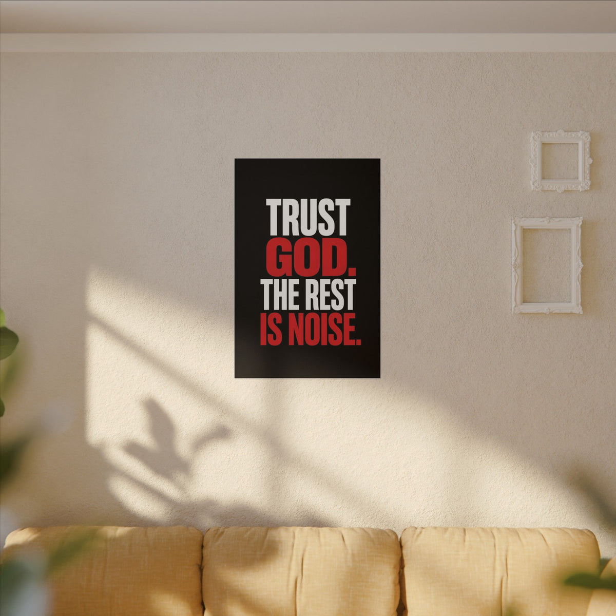 Trust God - Christian Wall Art | Canvas