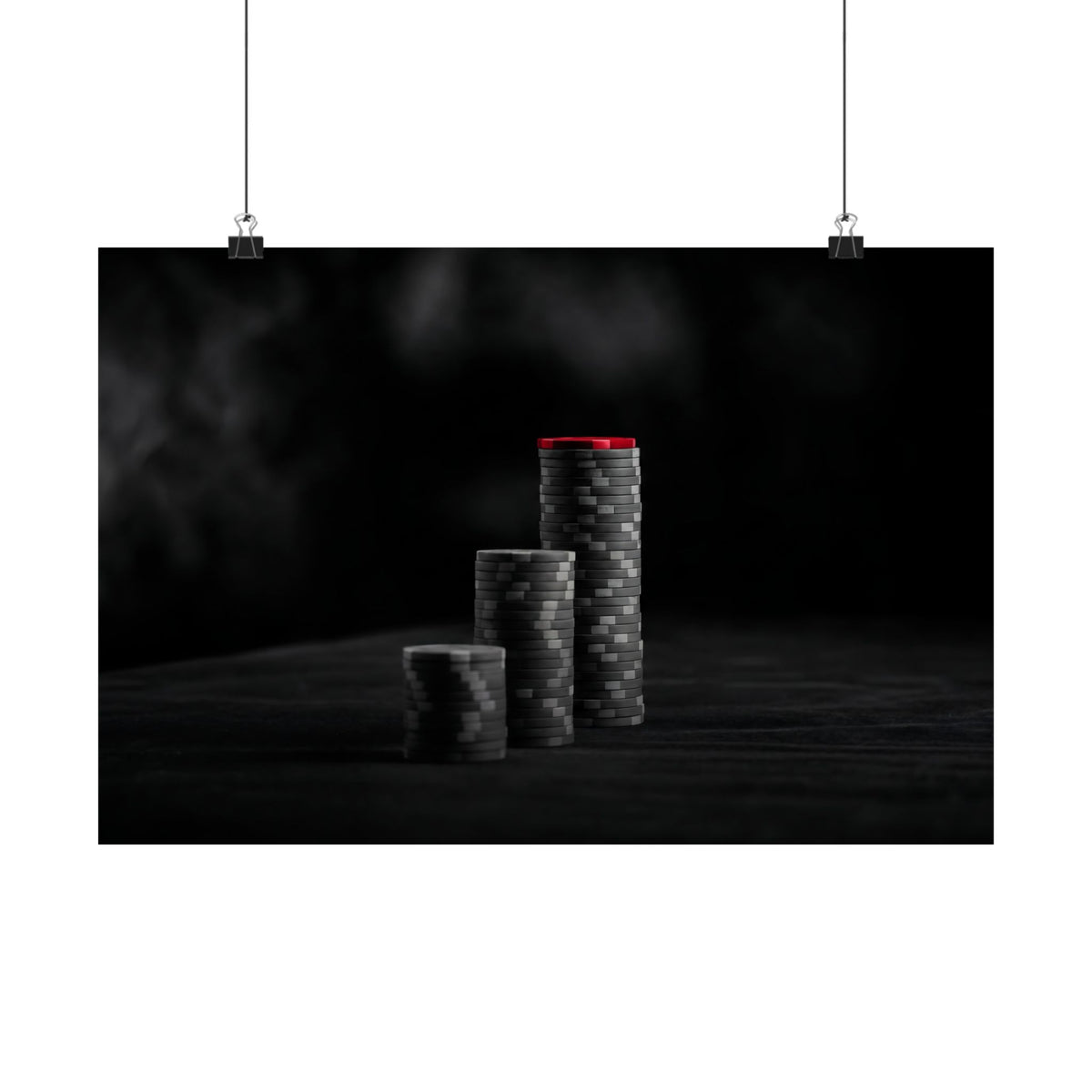 The Chip on Top - Business Office Wall Art | Matte Poster (Landscape)