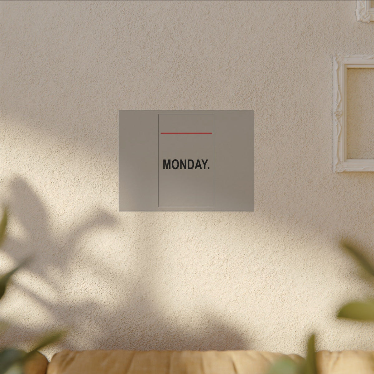 Monday - Office Wall Art | Canvas (Landscape)