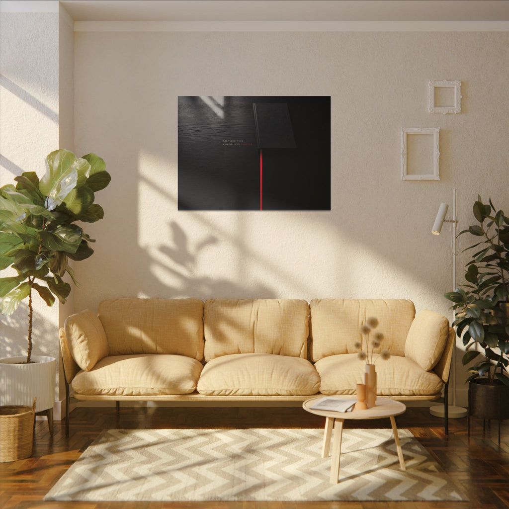 Keep Your Word - Quote Wall Art | Canvas (Landscape)