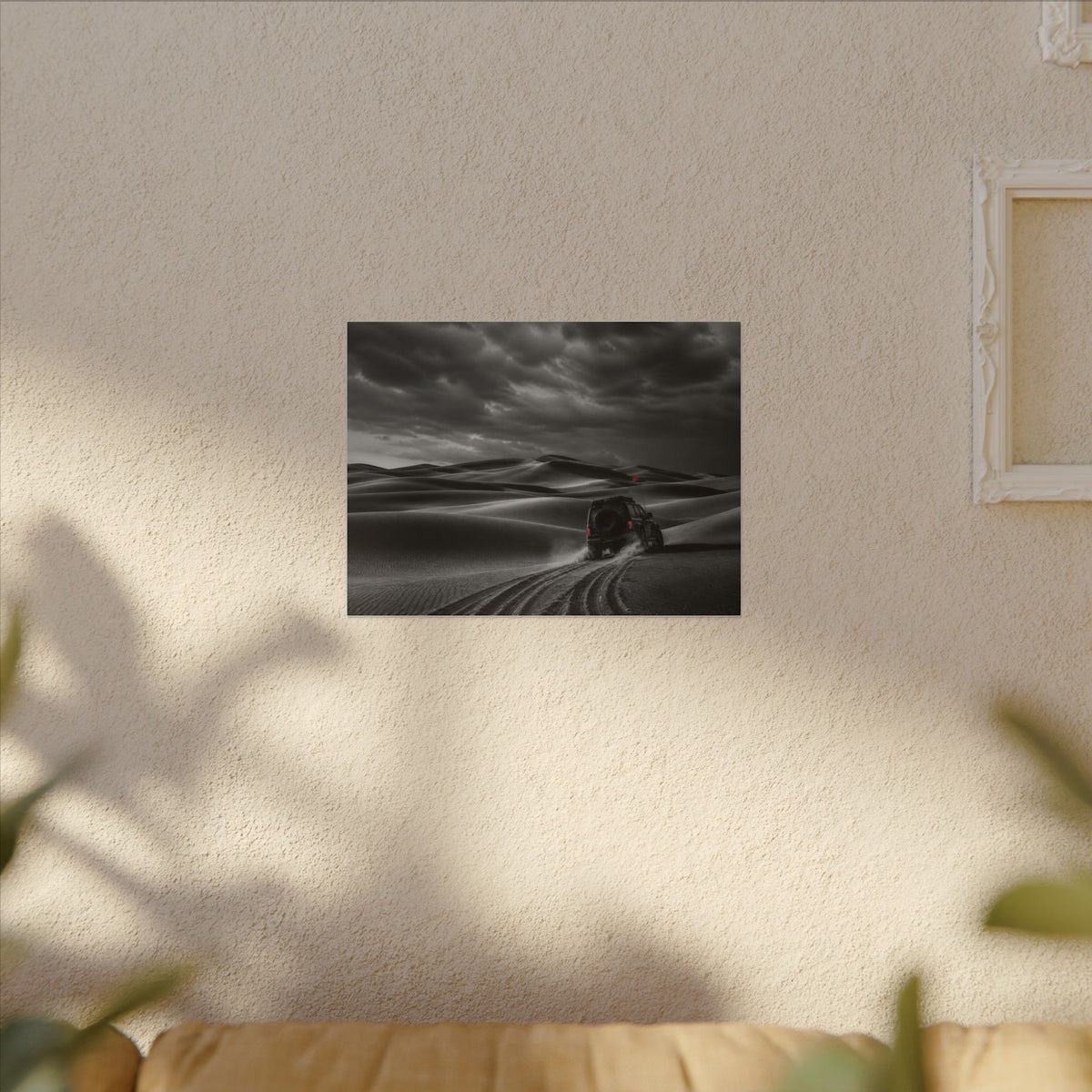 Go Beyond the Road - Minimalist Bedroom Wall Art | Canvas (Landscape)