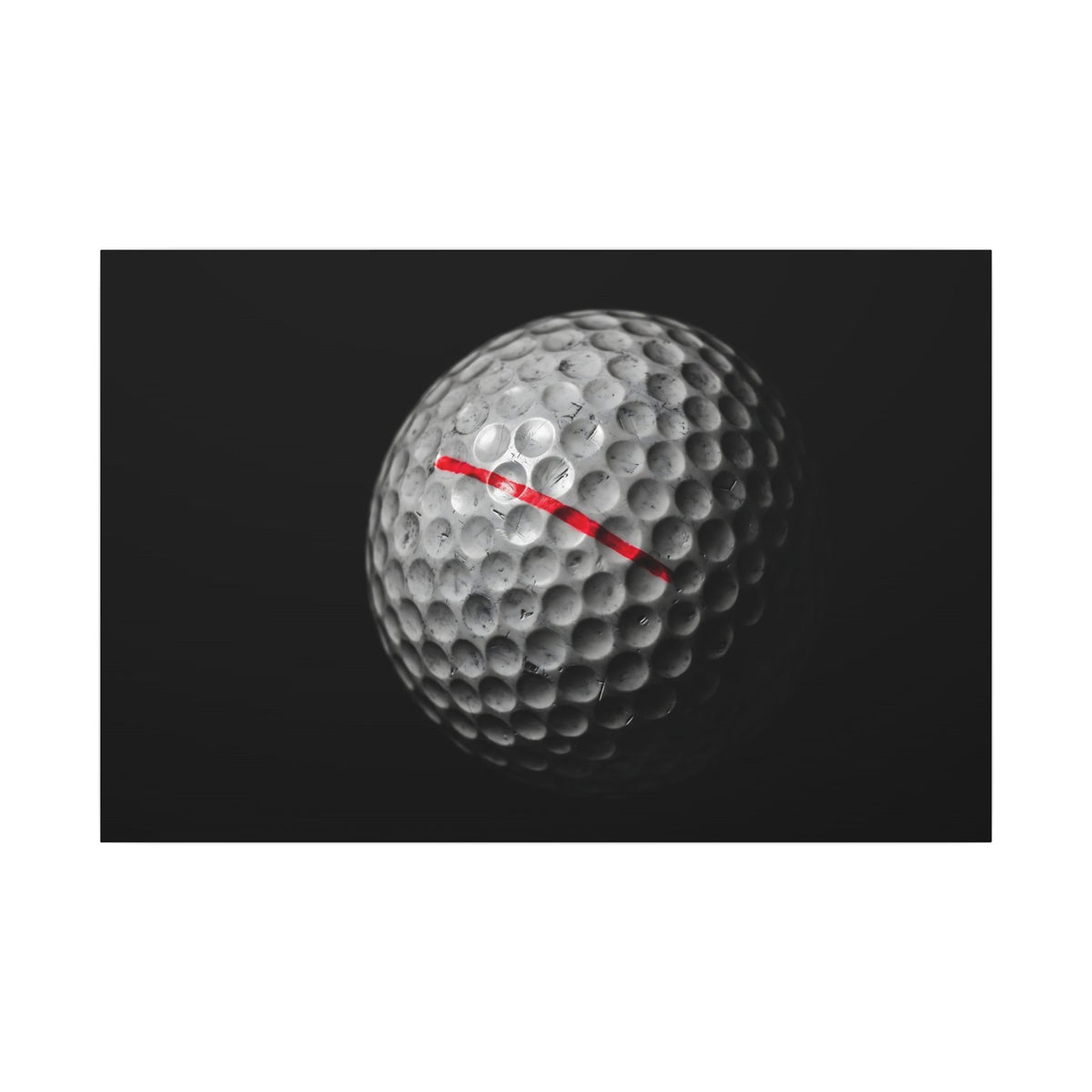 Still in Play - Golf Artwork | Canvas (Landscape)