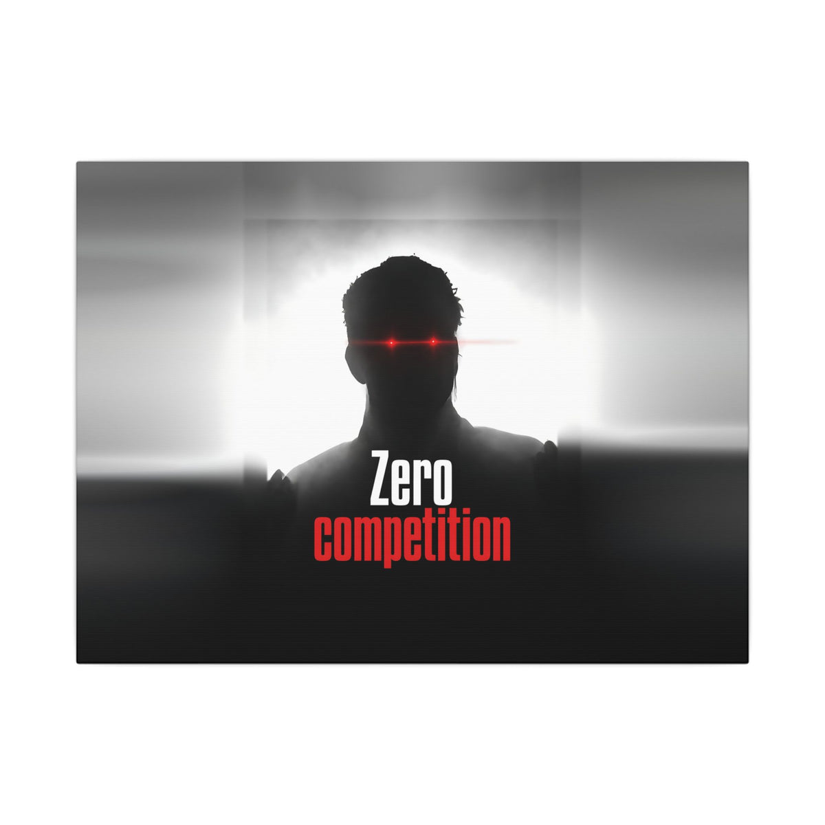 Zero Competition - Men's Office Wall Art | Canvas (Landscape)