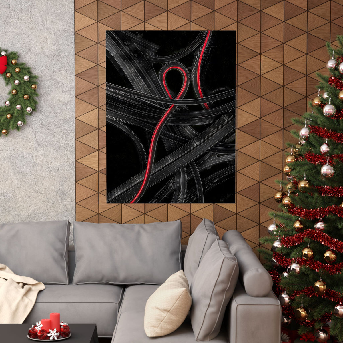 The Route - Car Wall Art | Matte Poster