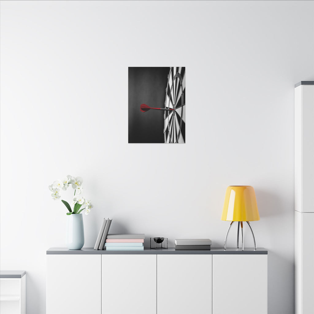 Dead Center - Mens Office Art | Canvas
