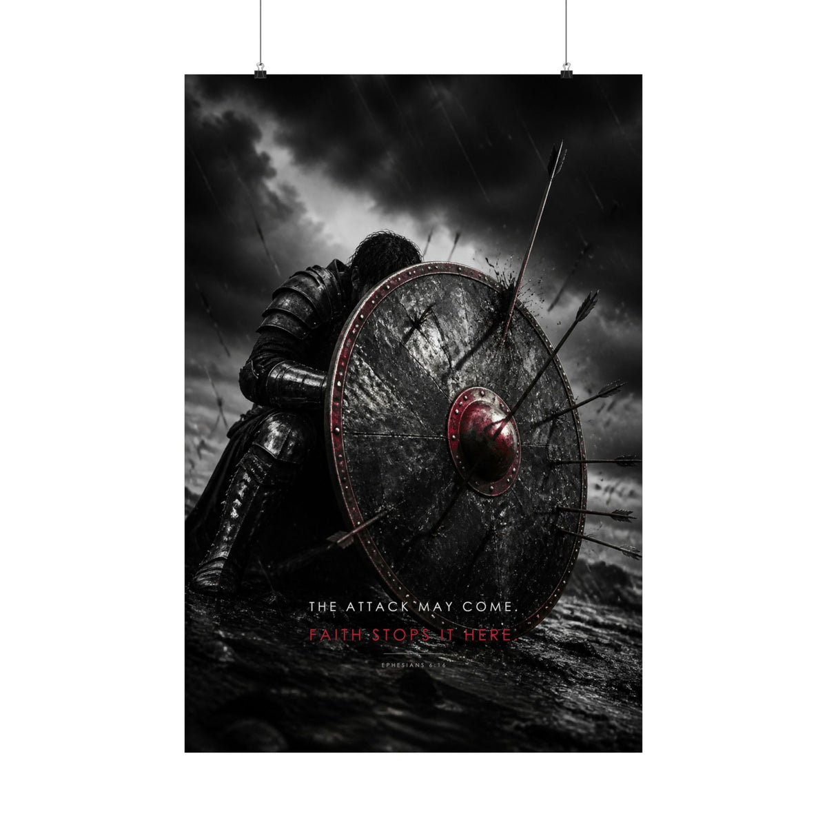 Shield of Faith - Armor of God Wall Art | Matte Poster
