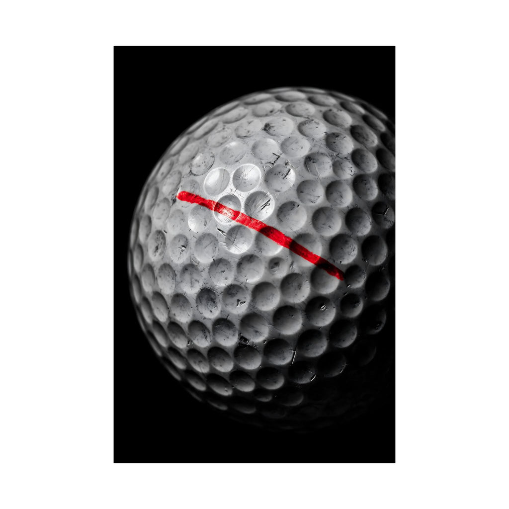 Still in Play - Golf Artwork | Matte Poster