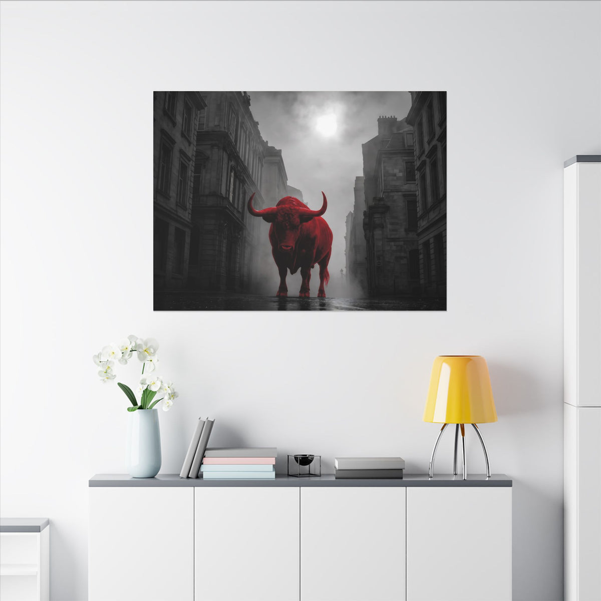 The Bull - Business Wall Art | Canvas (Landscape)