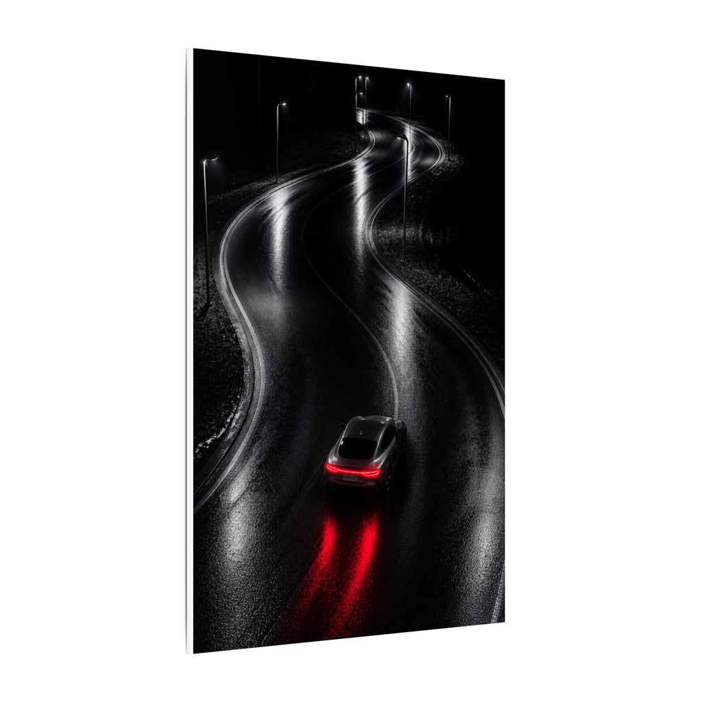 The Racing Line - Night Driving Wall Art | Canvas