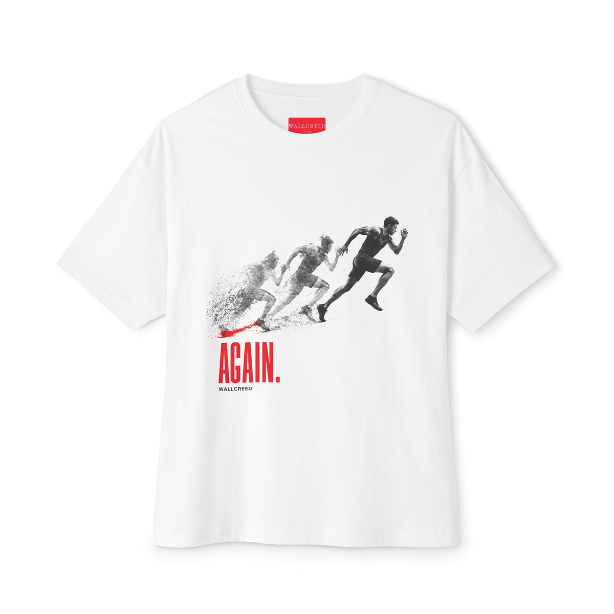 Again | Heavyweight Tee (Front + Back)