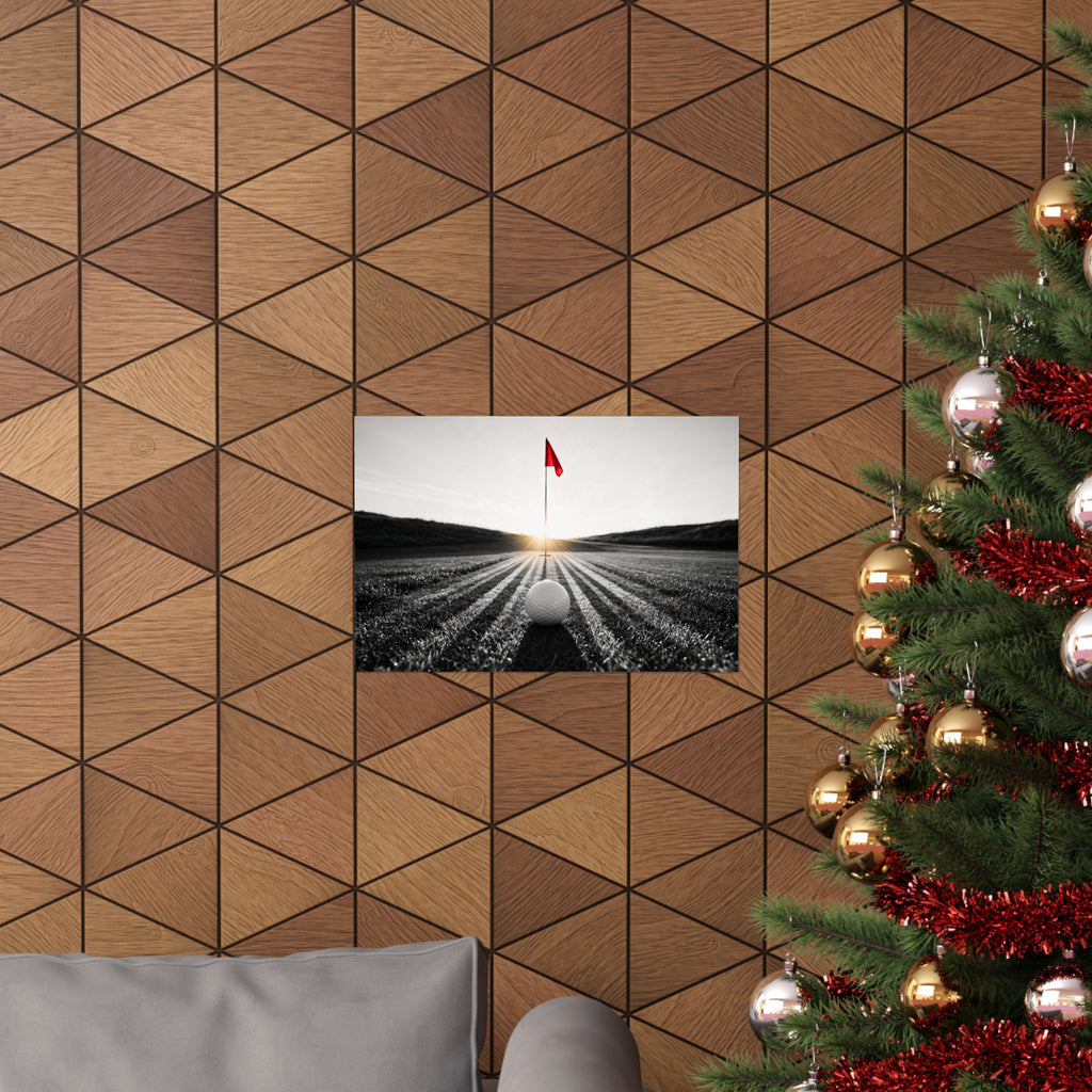 Dead Aim - Golf Wall Decor | Matte Poster (Landscape)