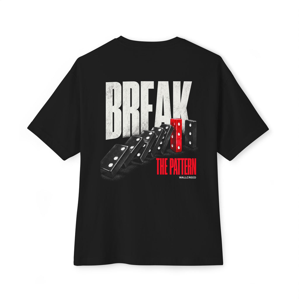 Break the Pattern | Heavyweight Tee (Front + Back)