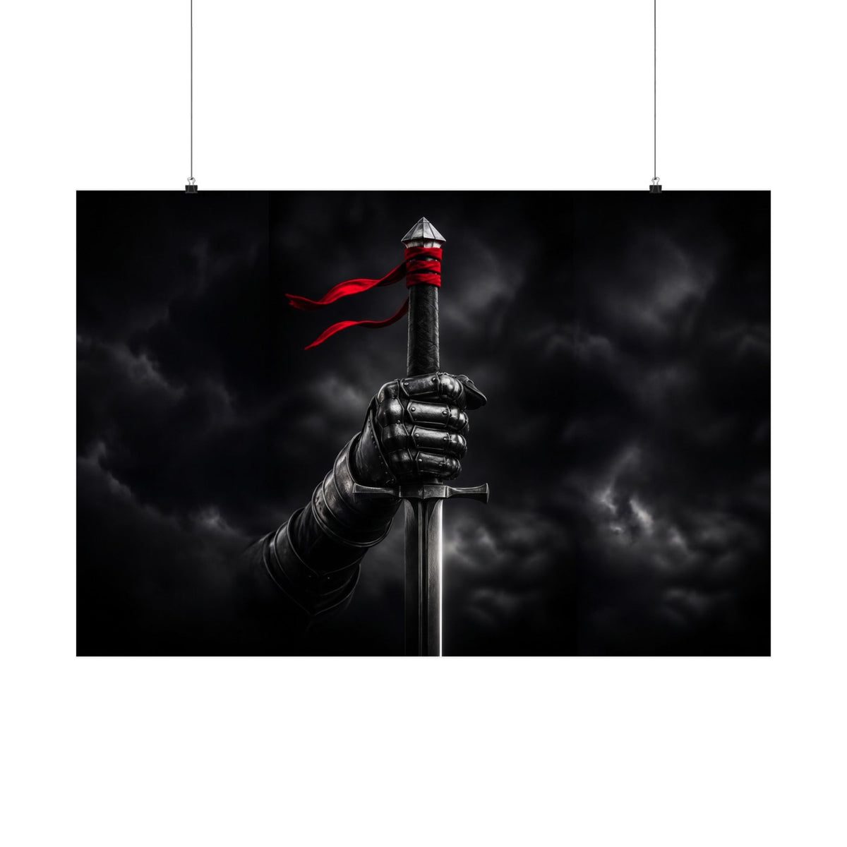 Sword of the Spirit - Armor of God Wall Art | Matte Poster (Landscape)