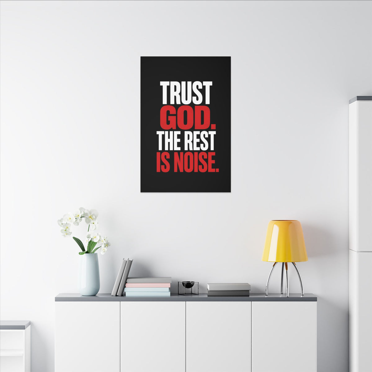 Trust God - Christian Wall Art | Canvas