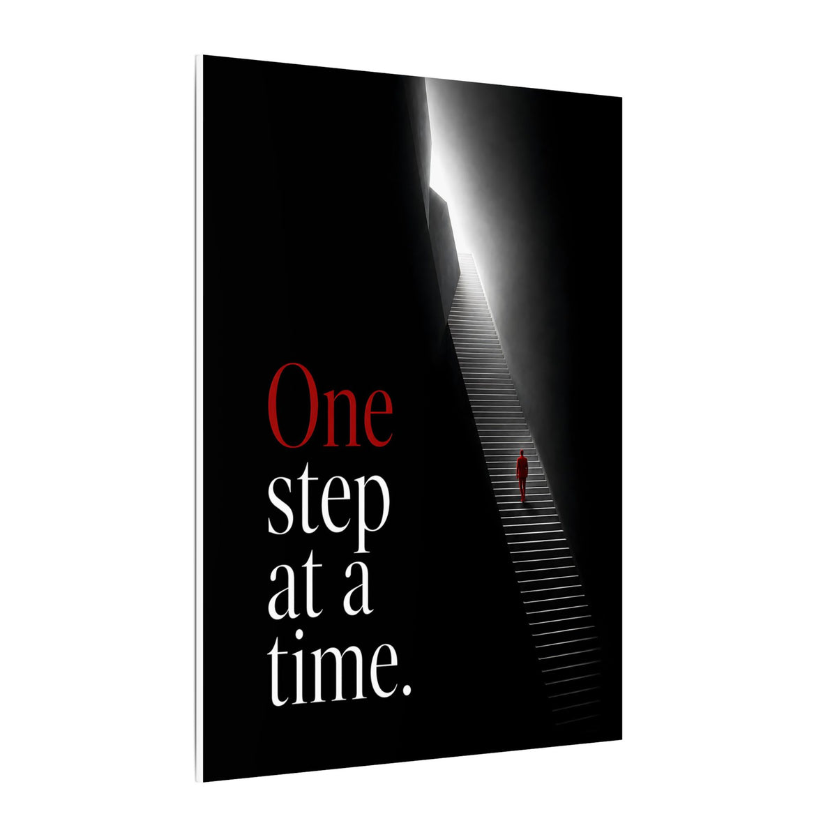 One Step at a Time - Office Wall Art | Canvas