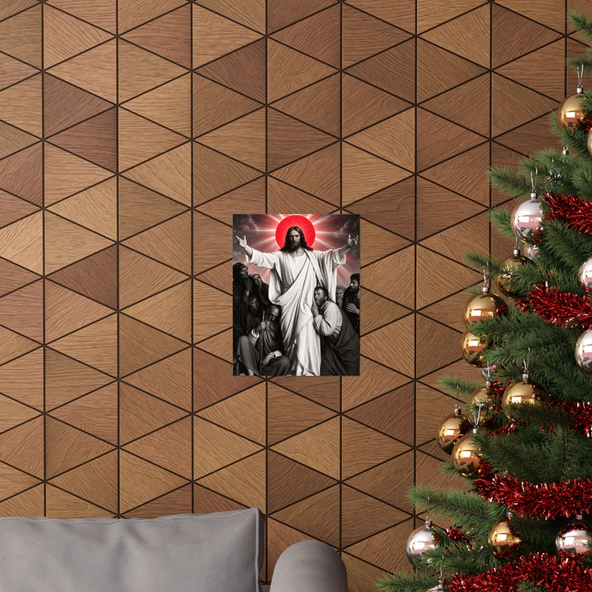 Christ and the Disciples - Christian Wall Art | Matte Poster